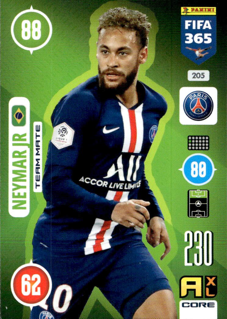 NEYMAR JR. 2021 Panini FIFA 365