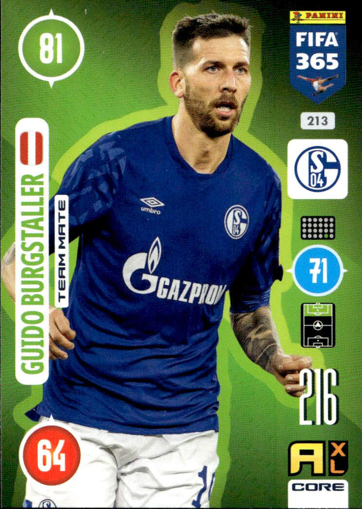 GUIDO BURGSTALLER 2021 Panini FIFA 365