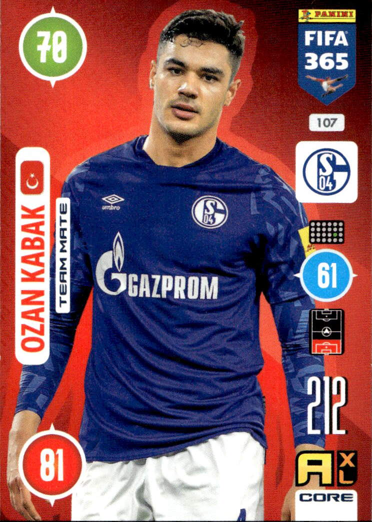 OZAN KABAK 2021 Panini FIFA 365