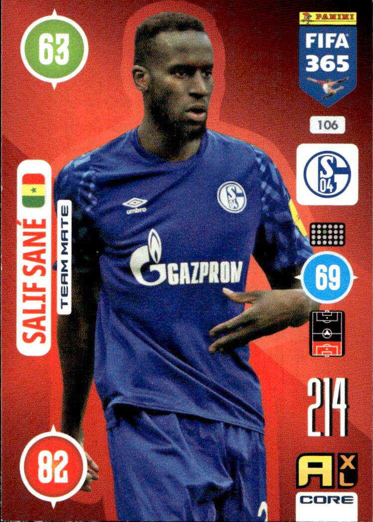 SALIF SANE 2021 Panini FIFA 365