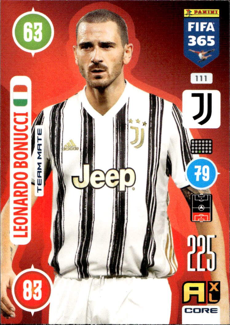 LEONARDO BONUCCI 2021 Panini FIFA 365