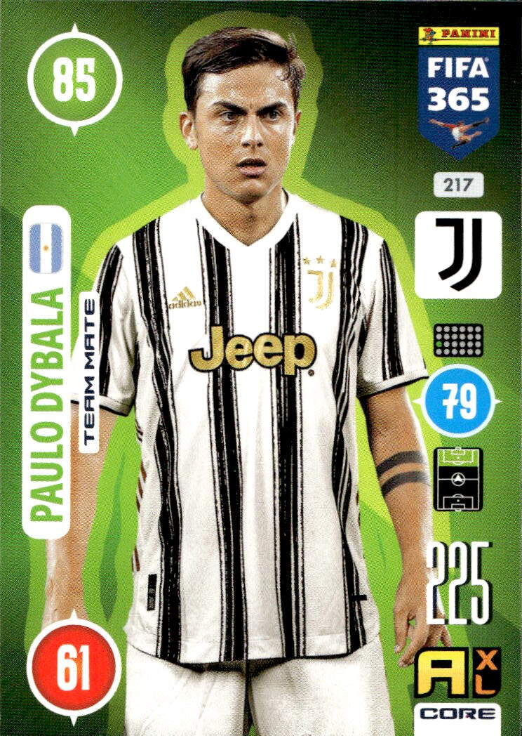 PAULO DYBALA 2021 Panini FIFA 365