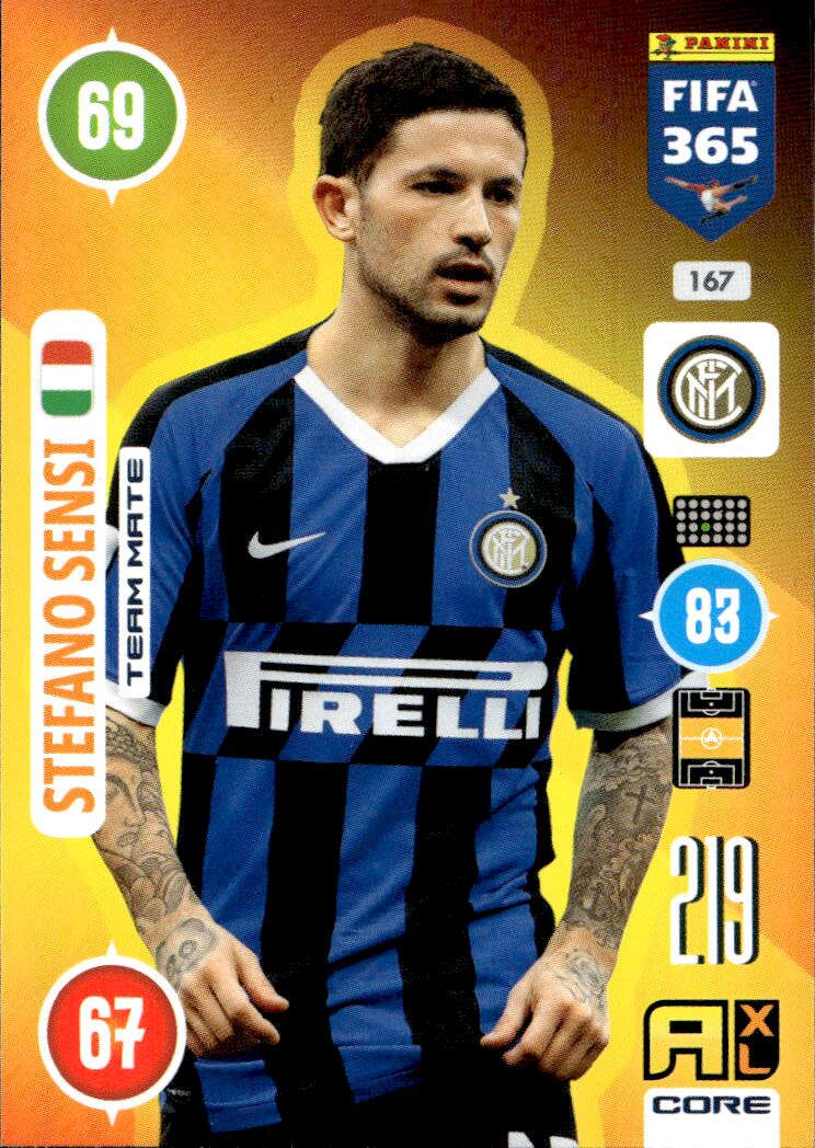 STEFANO SENSI 2021 Panini FIFA 365