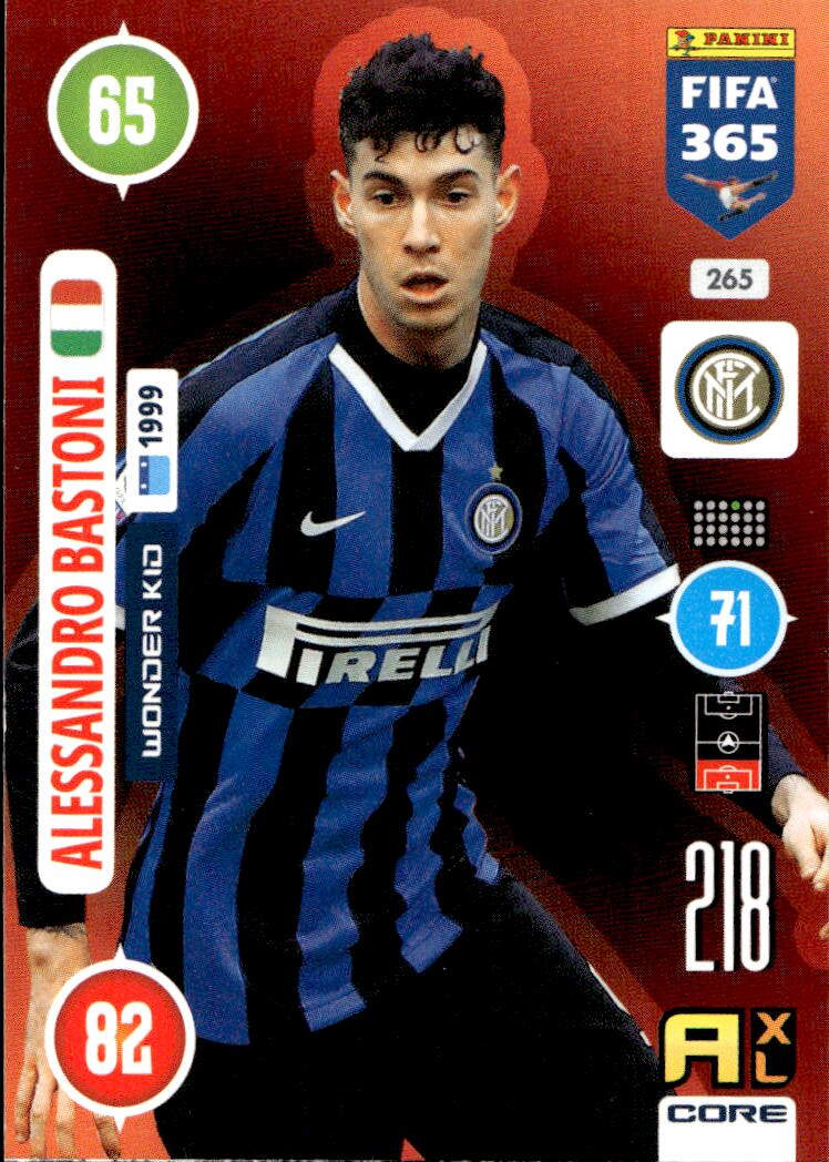 ALESSANDRO BASTONI 2021 Panini FIFA 365