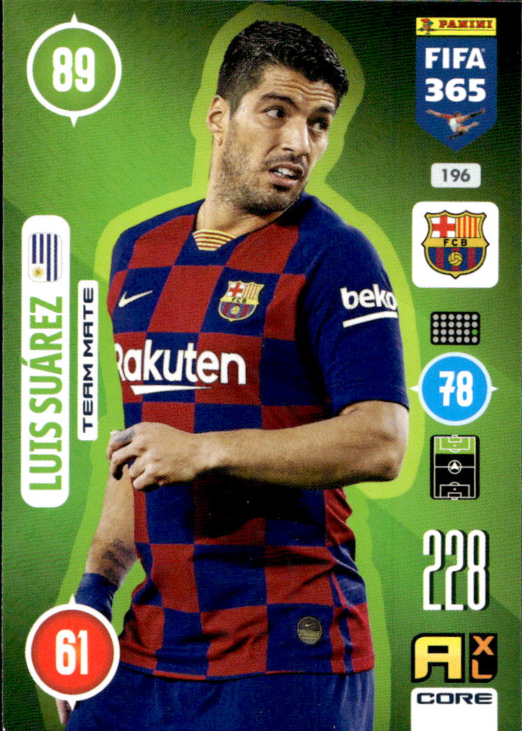 LUIS SUAREZ 2021 Panini FIFA 365