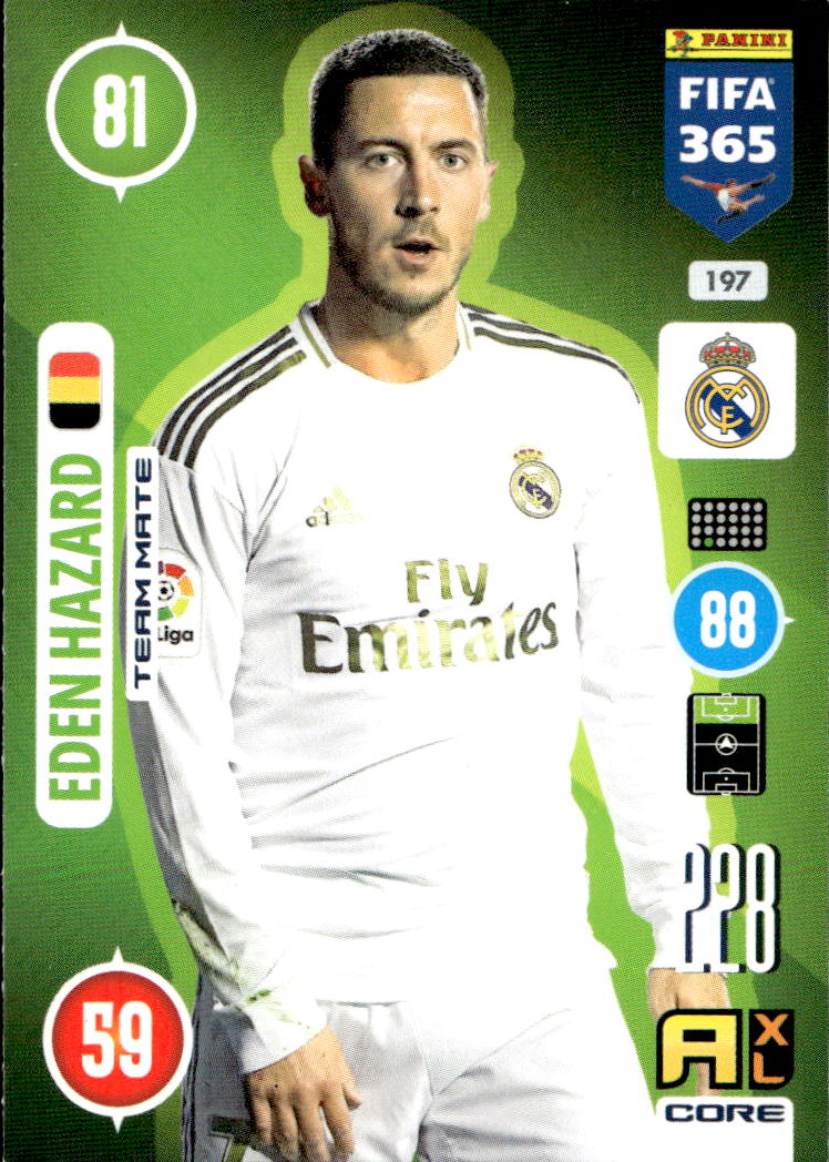 EDEN HAZARD 2021 Panini FIFA 365