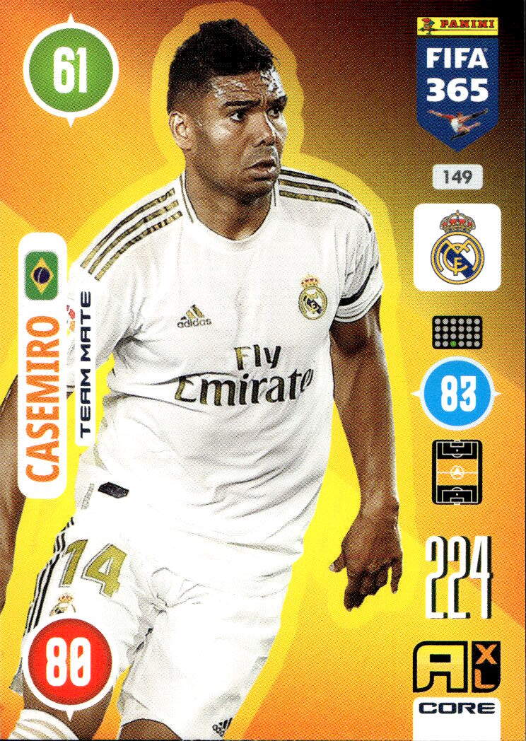 CASEMIRO 2021 Panini FIFA 365