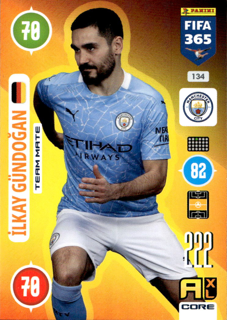 ILKAY GUNDOGAN 2021 Panini FIFA 365