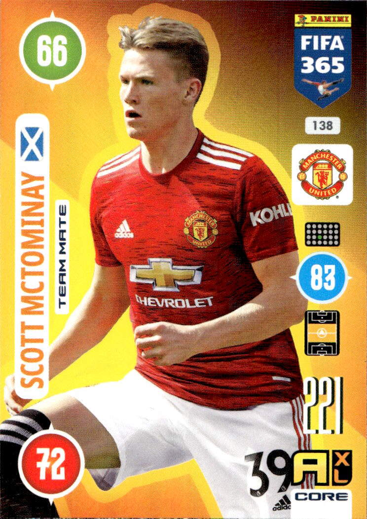 SCOTT MCTOMINAY 2021 Panini FIFA 365