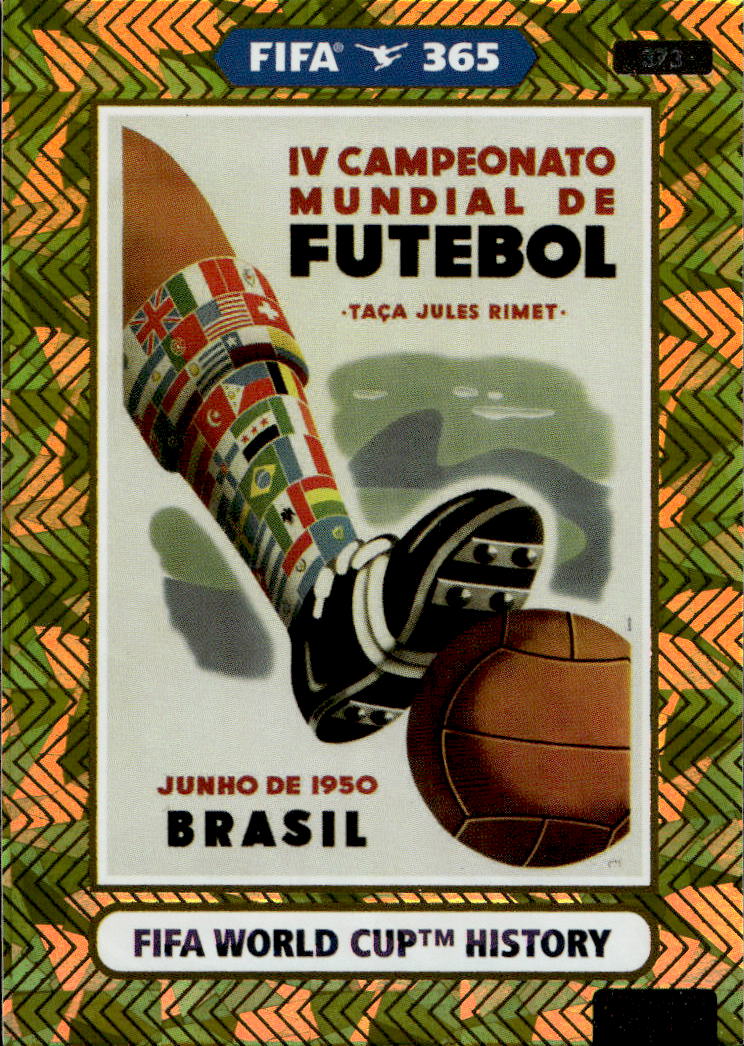 World Cup 1950 Brasil 2021 Panini FIFA 365 FIFA World Cup History