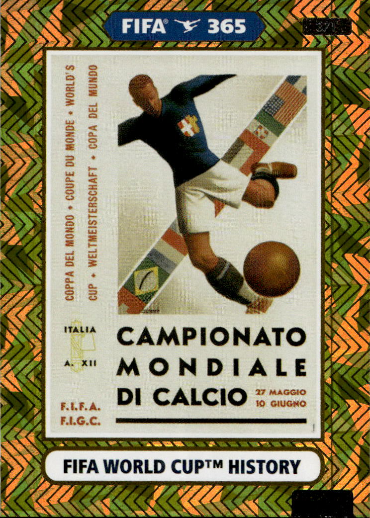 World Cup 1934 Italy 2021 Panini FIFA 365 FIFA World Cup History