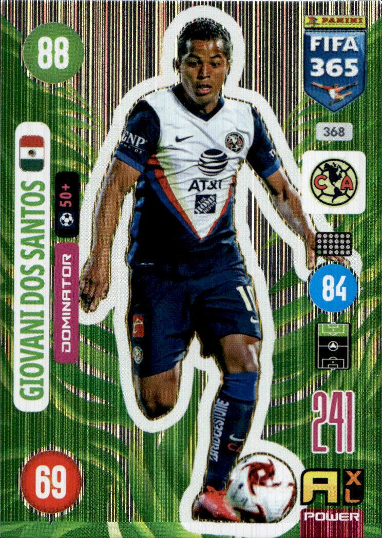 Dominator GIOVANI DOS SANTOS 2021 Panini FIFA 365