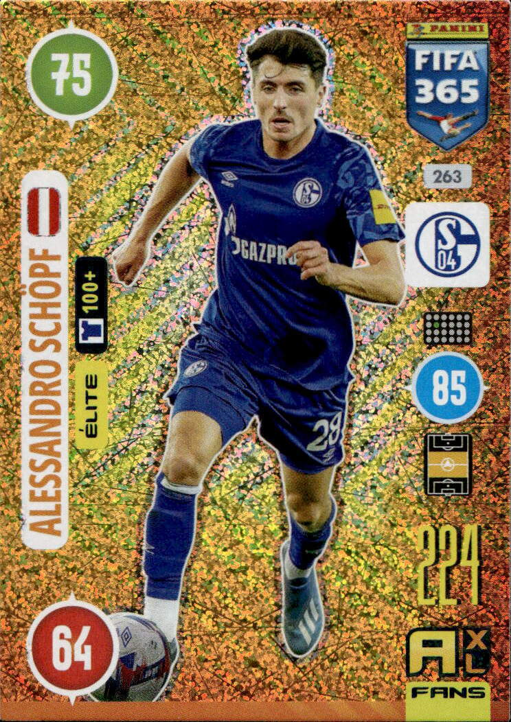 Elite ALESSANDRO SCHOPF 2021 Panini FIFA 365