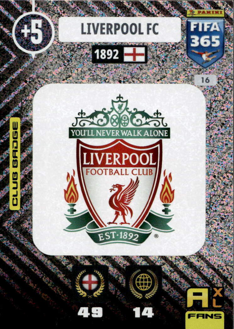 Club Badge LIVERPOOL 2021 Panini FIFA 365