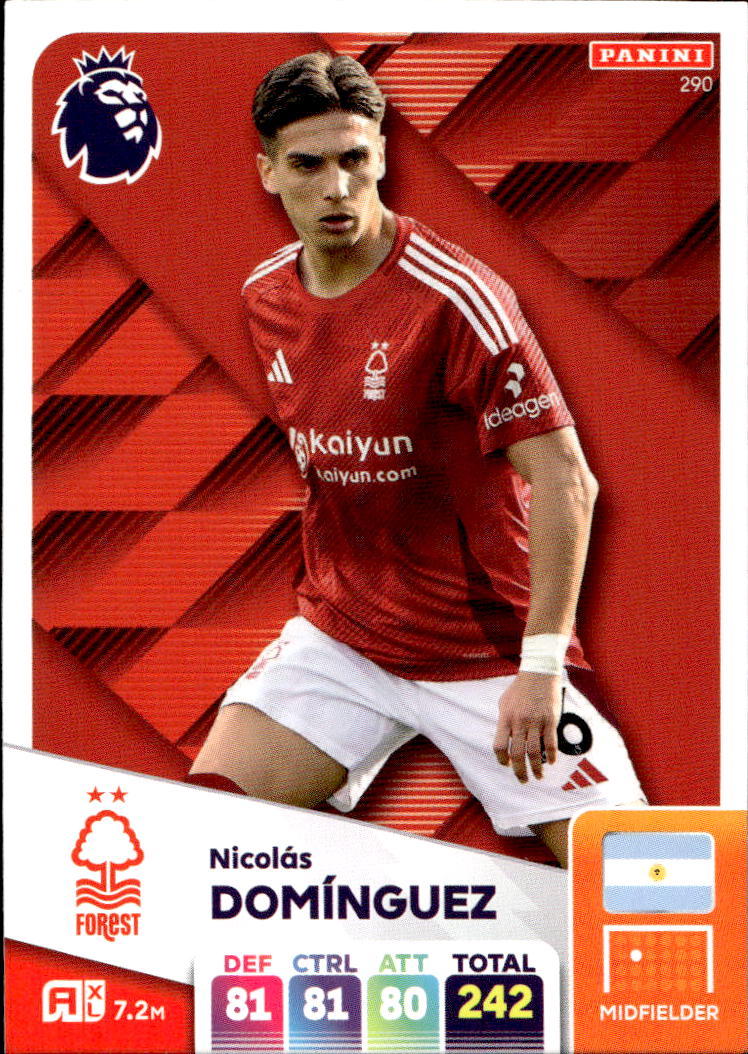 NICOLAS DOMINGUEZ 2025 Panini Adrenalyn XL Premier League