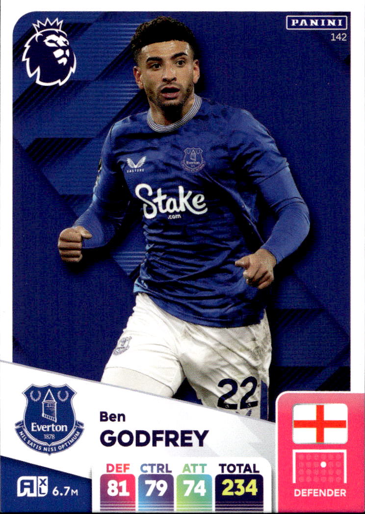 BEN GODFREY 2025 Panini Adrenalyn XL Premier League