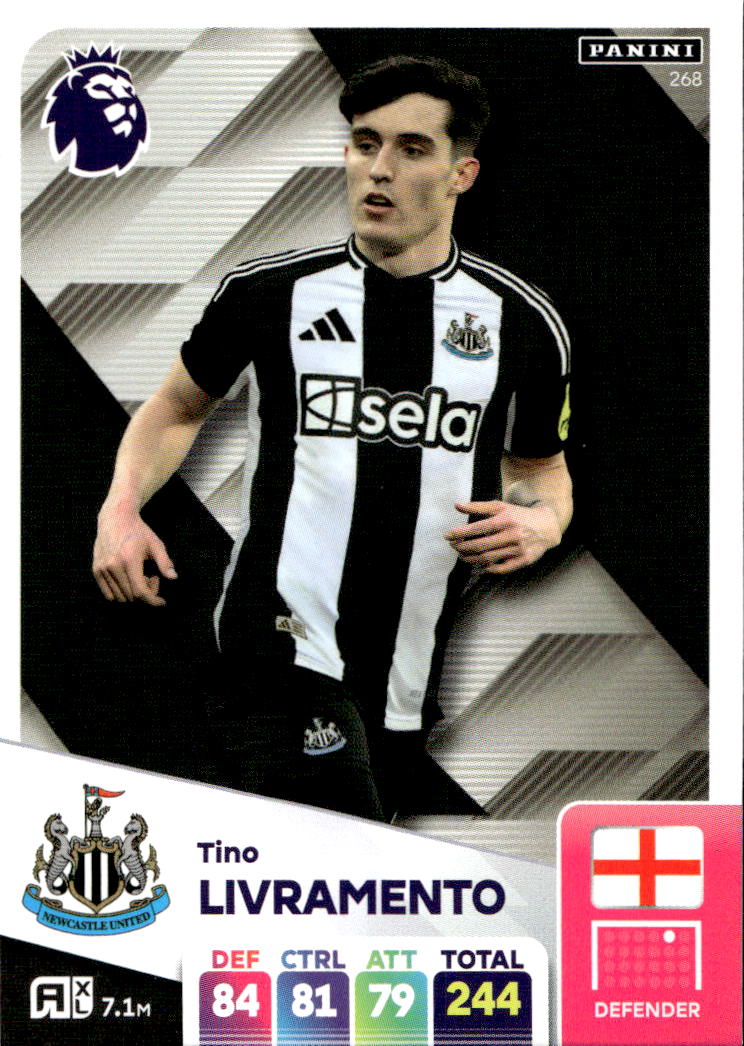 TINO LIVRAMENTO 2025 Panini Adrenalyn XL Premier League