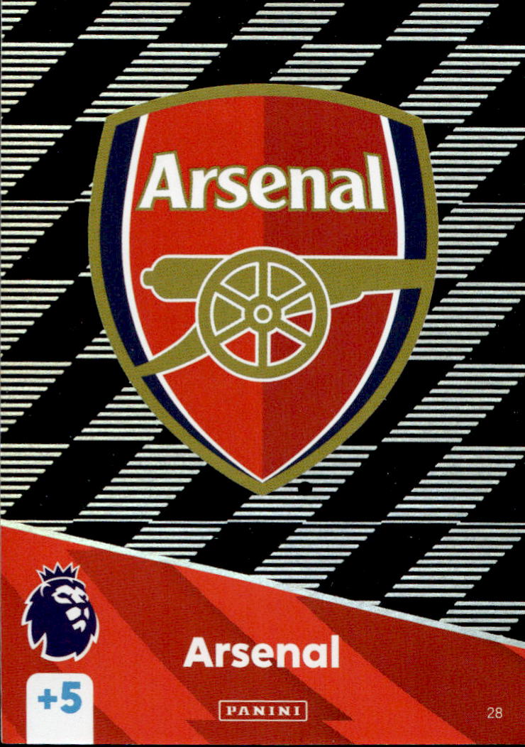 Club Crest ARSENAL 2025 Panini Adrenalyn XL Premier League