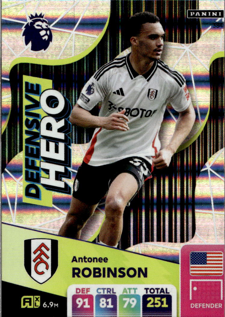 Defensive Hero ANTONEE ROBINSON 2025 Panini Adrenalyn XL Premier League