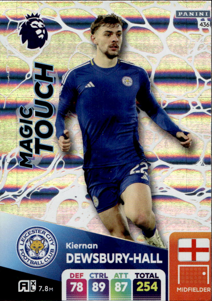 Magic Touch KIERNAN DEWSBURY-HALL 2025 Panini Adrenalyn XL Premier League