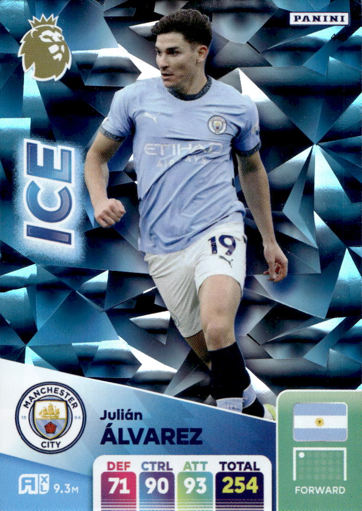 Ice JULIAN ALVAREZ 2025 Panini Adrenalyn XL Premier League