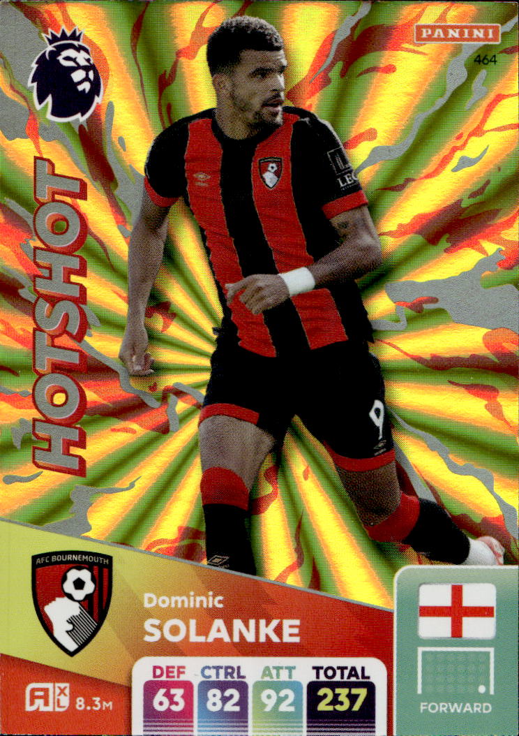 Hotshot DOMINIC SOLANKE 2025 Panini Adrenalyn XL Premier League