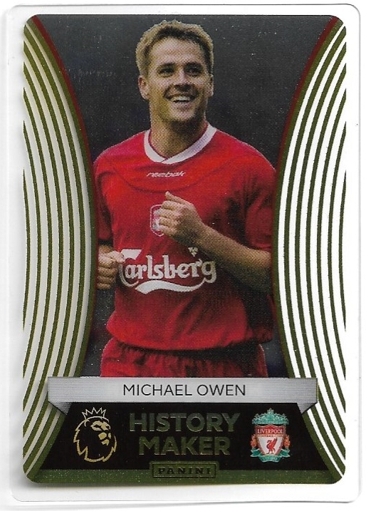 History Makers MICHAEL OWEN 2025 Panini Adrenalyn XL Premier League