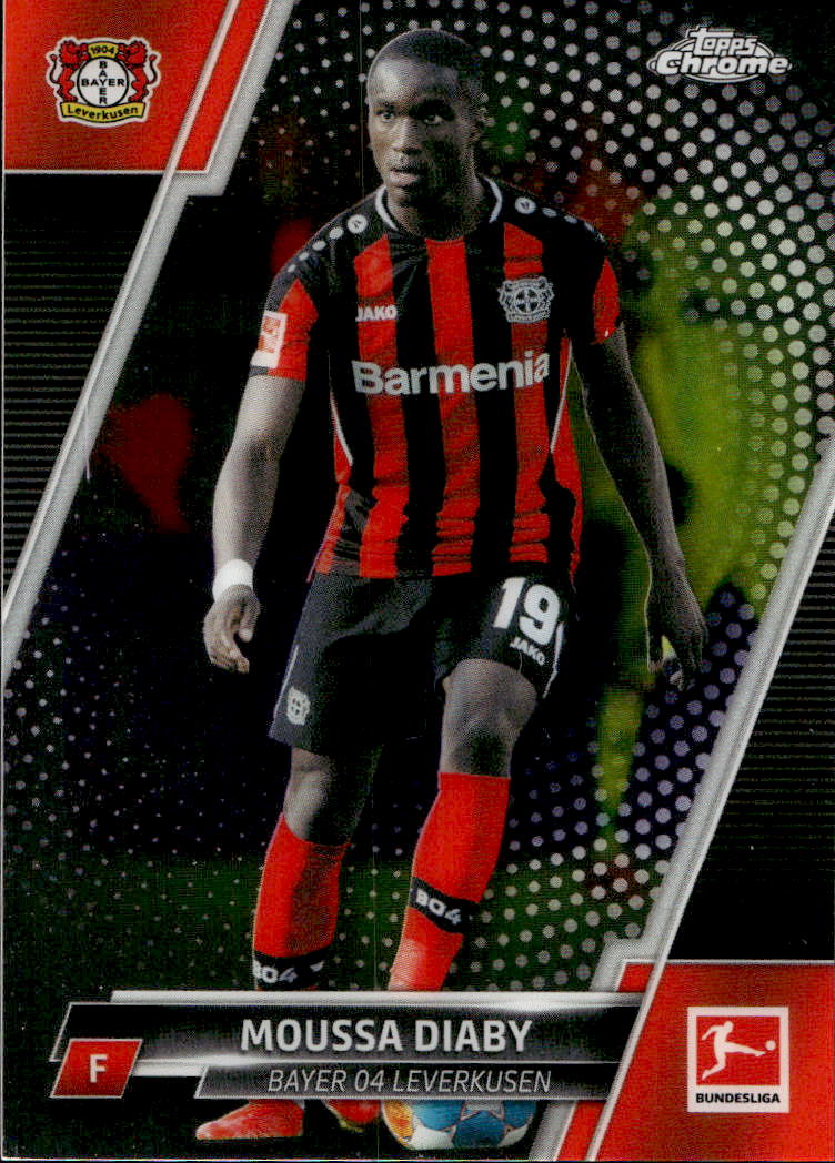 MOUSSA DIABY 21-22 Topps Chrome Bundesliga