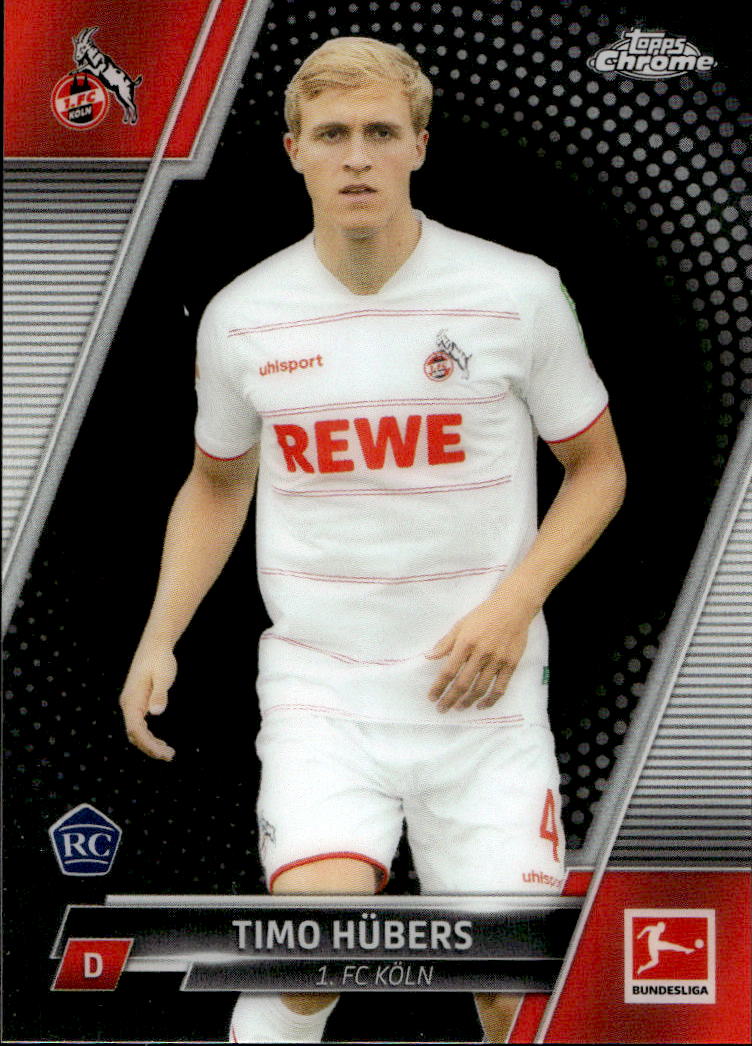 Rookie TIMO HUBERS 21-22 Topps Chrome Bundesliga