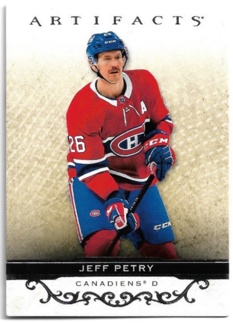 JEFF PETRY 21-22 UD Artifacts