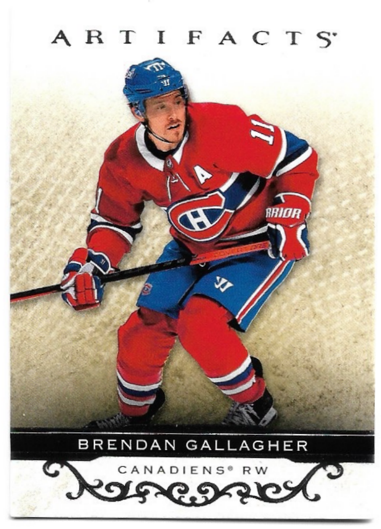 BRENDAN GALLAGHER 21-22 UD Artifacts