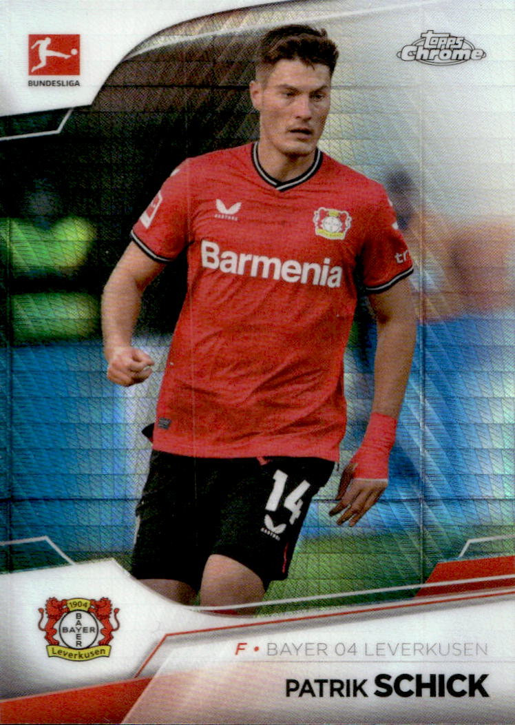 Prism Refractor PATRIK SCHICK 22-23 Topps Chrome Bundesliga /230