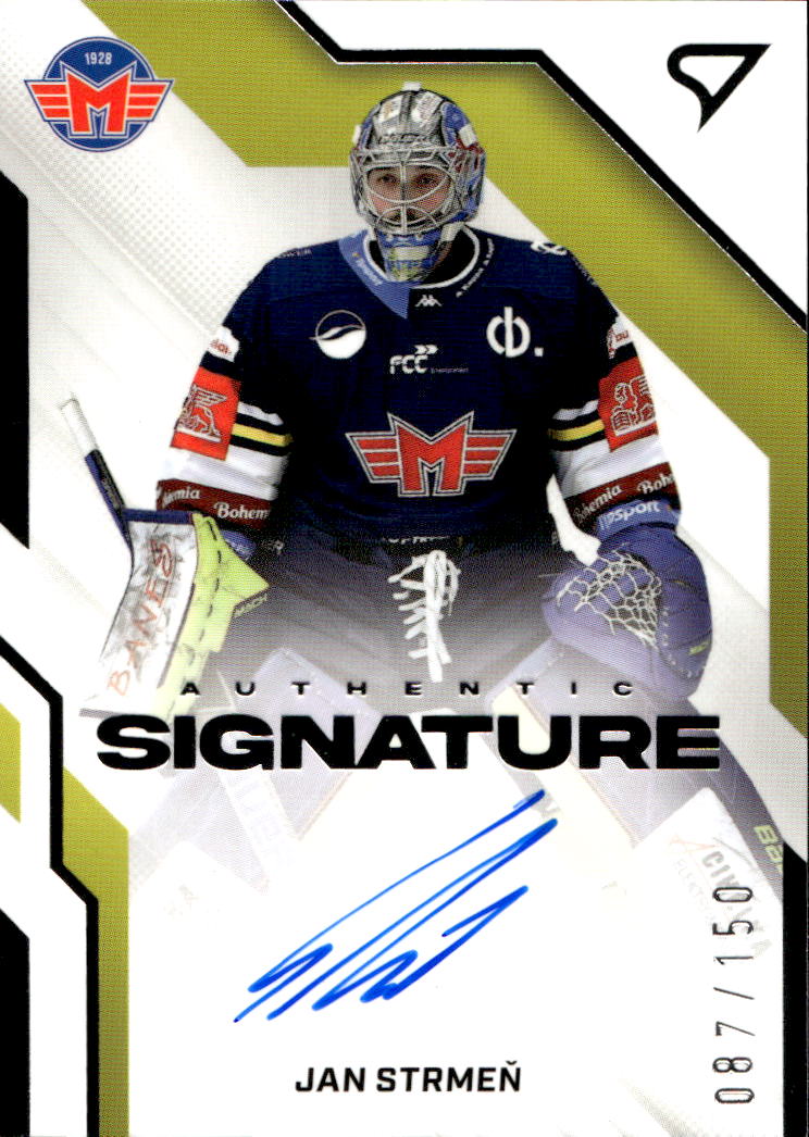 Auto Authentic Signature JAN STRMEŇ 22-23 SportZoo ELH Serie 1 /150