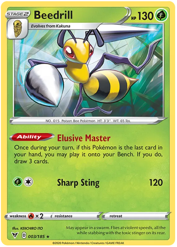 Reverse Holo - BEEDRILL