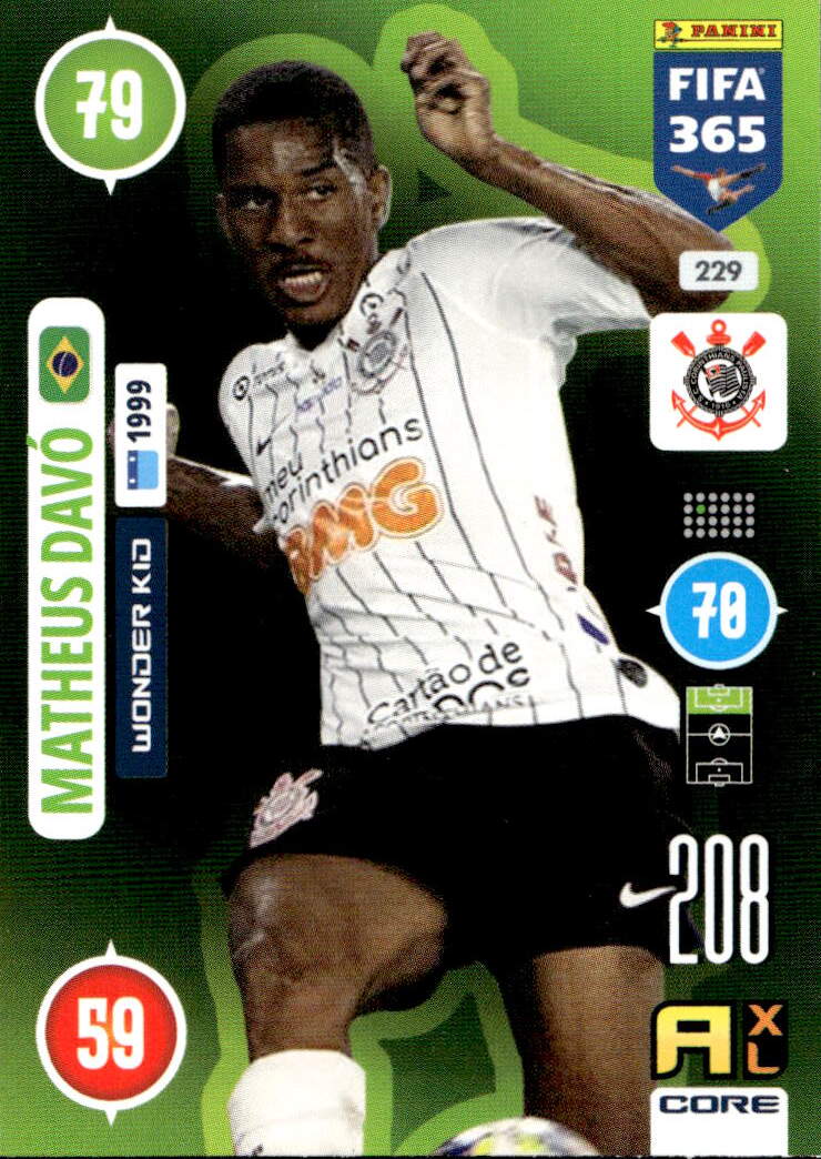 MATHEUS DAVO 2021 Panini FIFA 365