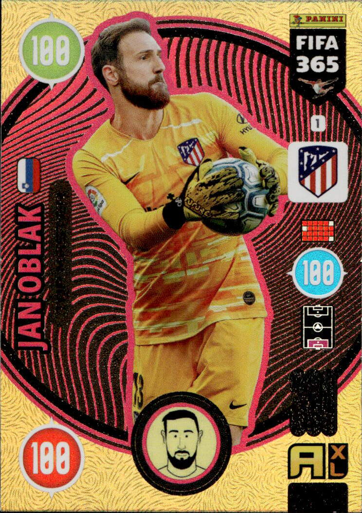 Top Master JAN OBLAK 2021 Panini FIFA 365