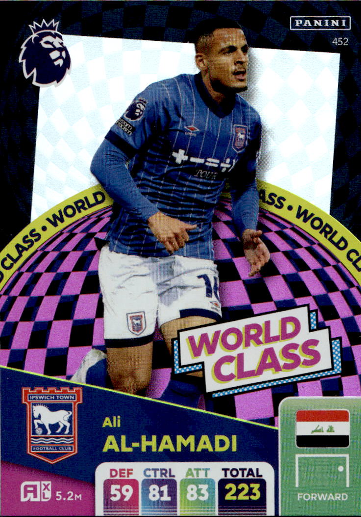 World Class ALI AL-HAMADI 2025 Panini Adrenalyn XL Premier League