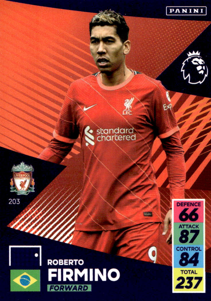 ROBERTO FIRMINO 2021 Adrenalyn Premier League