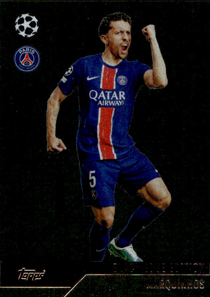 Black Edge Edition MARQUINHOS 24-25 Match Attax UCL