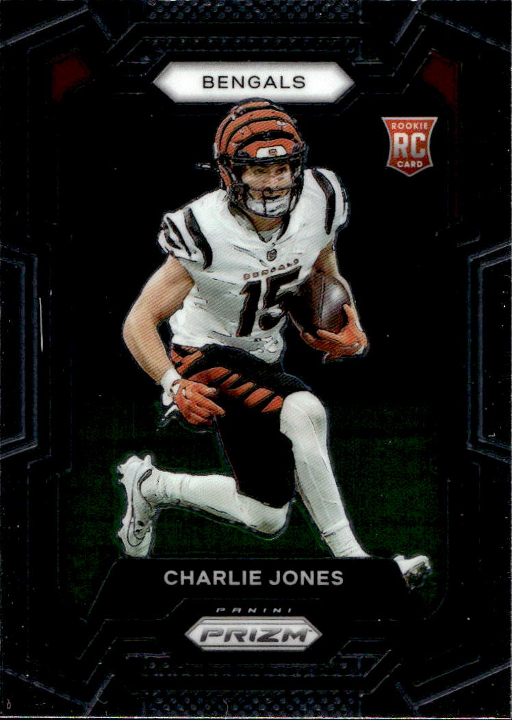 Rookie CHARLIE JONES 2023 Panini Prizm Football