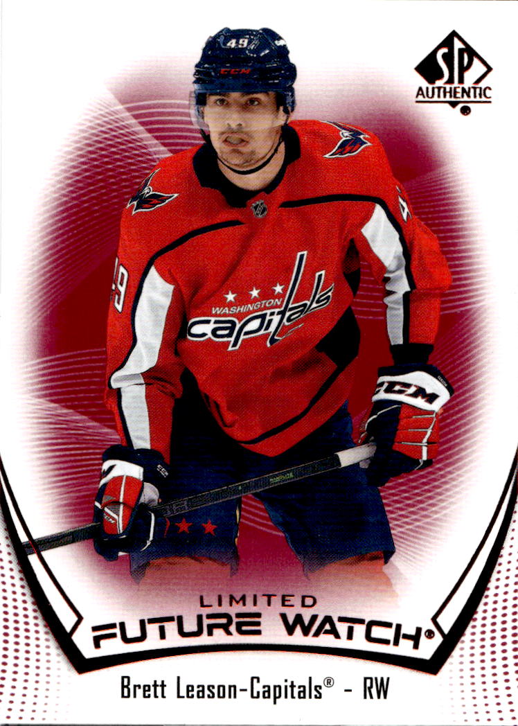 Rookie Limited Red Future Watch BRETT LEASON 21-22 UD SP Authentic