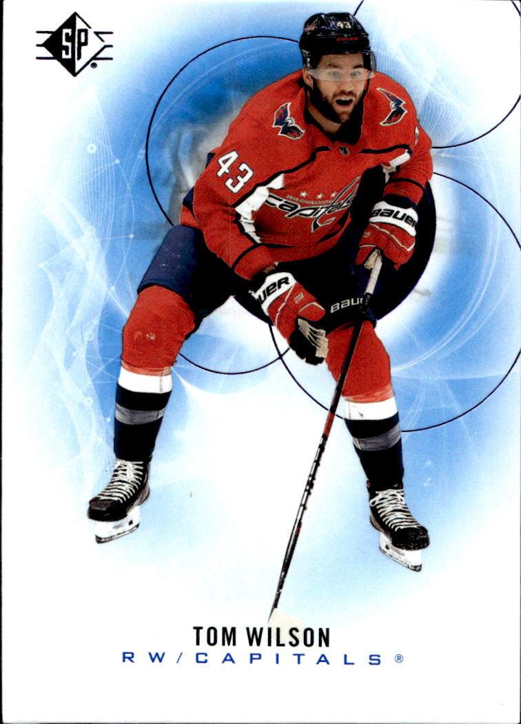 Blue TOM WILSON 20-21 UD SP Hockey