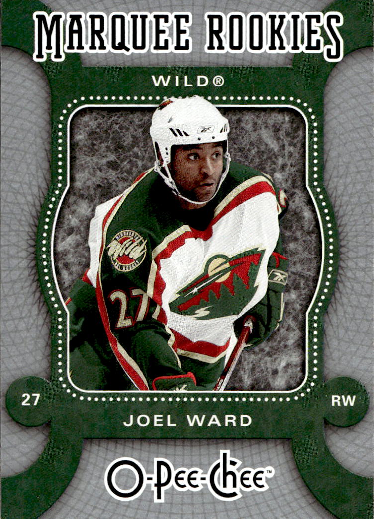 Marquee Rookie JOEL WARD 07-08 UD O-Pee-Chee