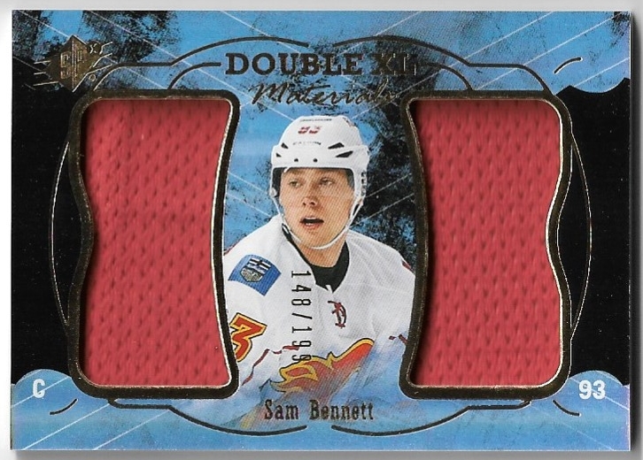 Jersey Double XL Memorabilia SAM BENNETT 16-17 UD SPx /199