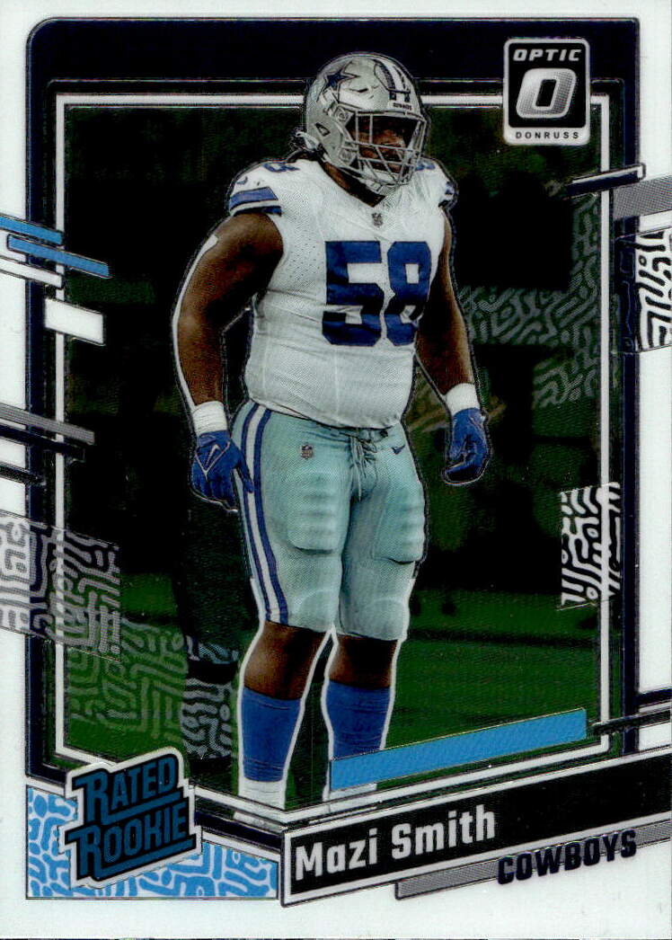 Rated Rookie MAZI SMITH 2023 Panini Donruss Optic Football