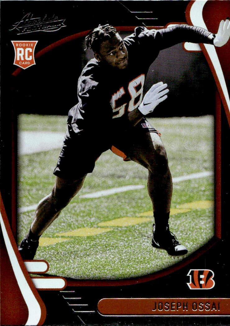 Rookie JOSEPH OSSAI 2021 Panini Absolute Football