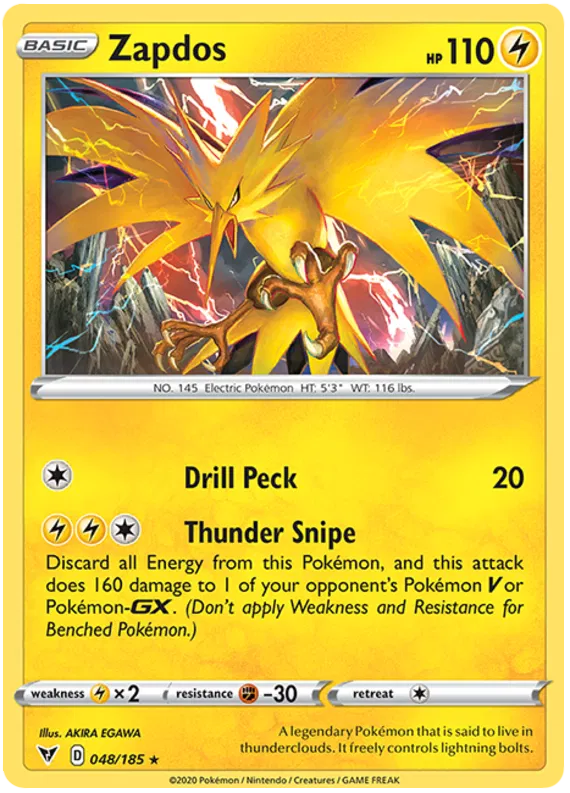 Reverse Holo - ZAPDOS