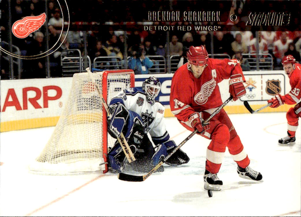 BRENDAN SHANAHAN 02-03 Topps Stadium Club (horší horní hrana)