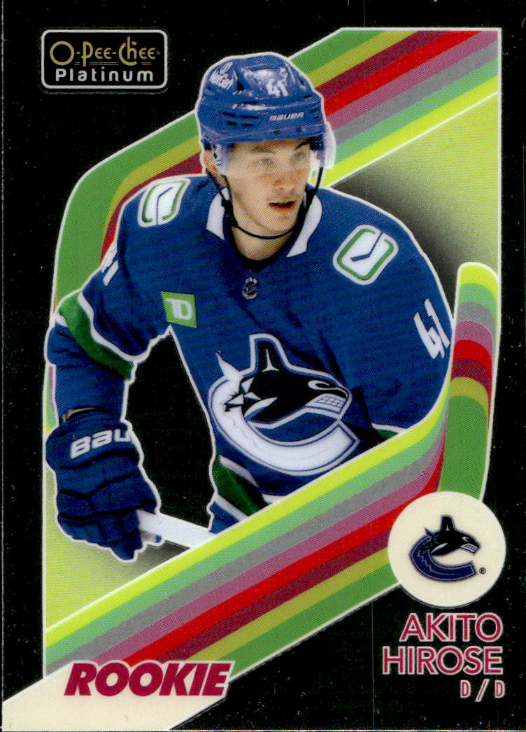 Rookie Retro AKITO HIROSE 23-24 UD O-Pee-Chee OPC Platinum