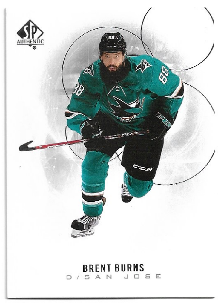 BRENT BURNS 20-21 UD SP Authentic